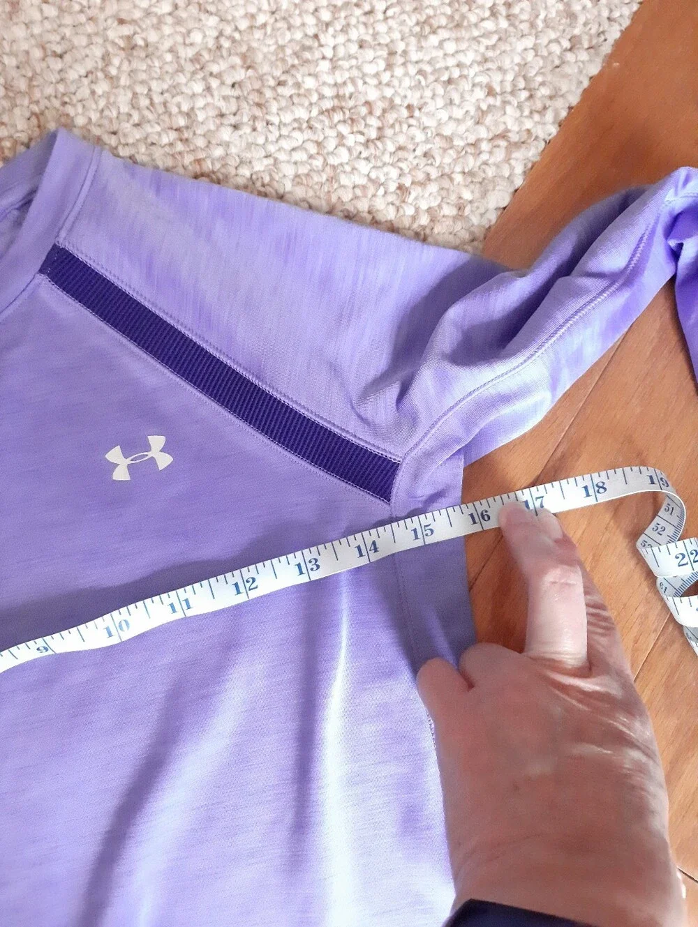 Under Armour Purple Compression Shirt size Sm/Med